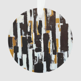 En el ornamento acrílico de Woods