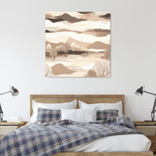 En el paisaje de Cream, arte de IA