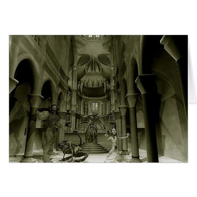 En el Pasillo del Necrofiend (Anverso (Horizontal))