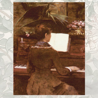 En el piano