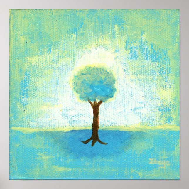 En El Poster Claro Imprimir Arte Original (Frente)