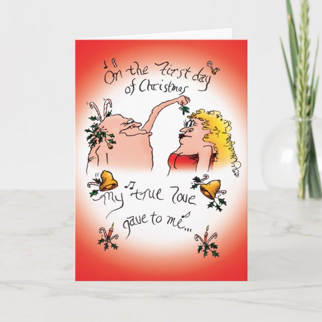 En el primer día de Navidad conseguí el pájaro (Anverso)