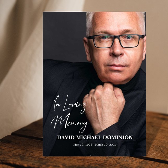 En el programa funeral plano de fotos completas de (Subido por el creador)