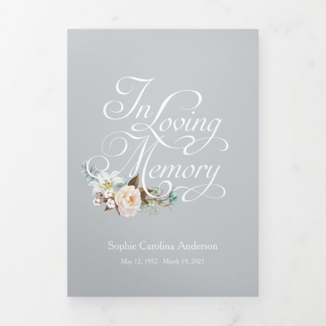 En el programa Loving Memory Celebration of Life (Foto de portada)
