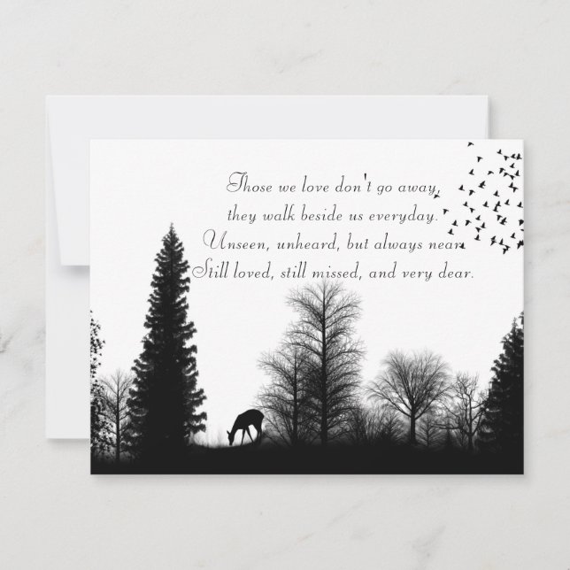 En el recuerdo amoroso de una tarjeta de felicitac (Anverso)