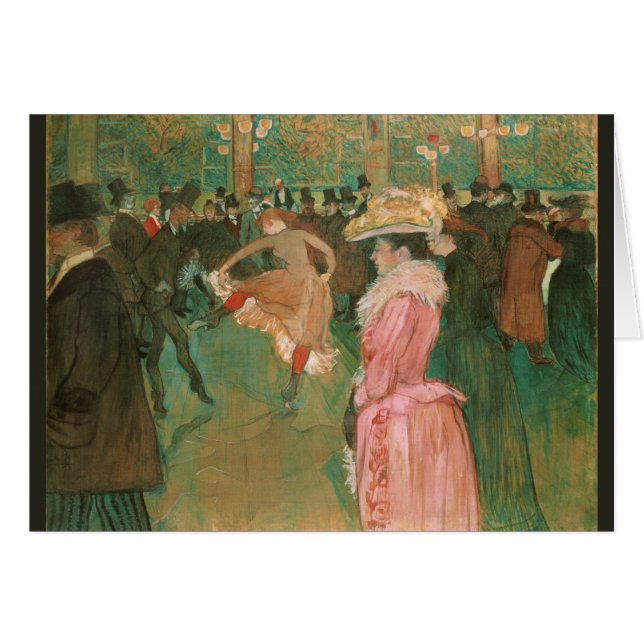 En el Rojo: La danza de Toulouse-Lautrec (Anverso (Horizontal))
