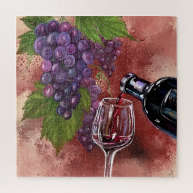 En el rompecabezas de Vine Veritas (Vertical)