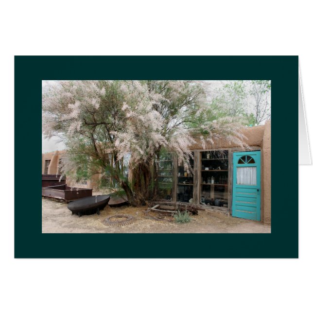 En el sendero turquesa (Anverso (Horizontal))