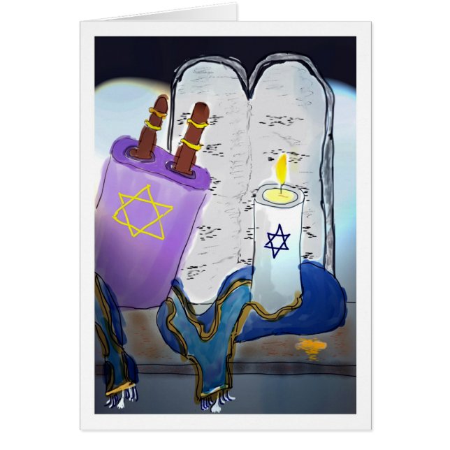 En el Yahrzeit de su padre (Frente)