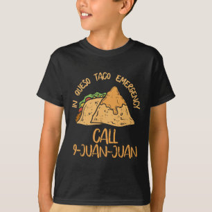 En Emergencia De Queso Cinco De Mayo Camiseta Llam