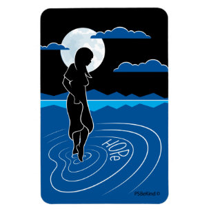 En ese imán flexible de reflexión profunda_4"x6"