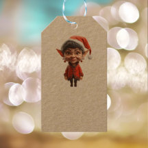¡En Eso! Etiquetas de regalo de Elf Kraft para nav