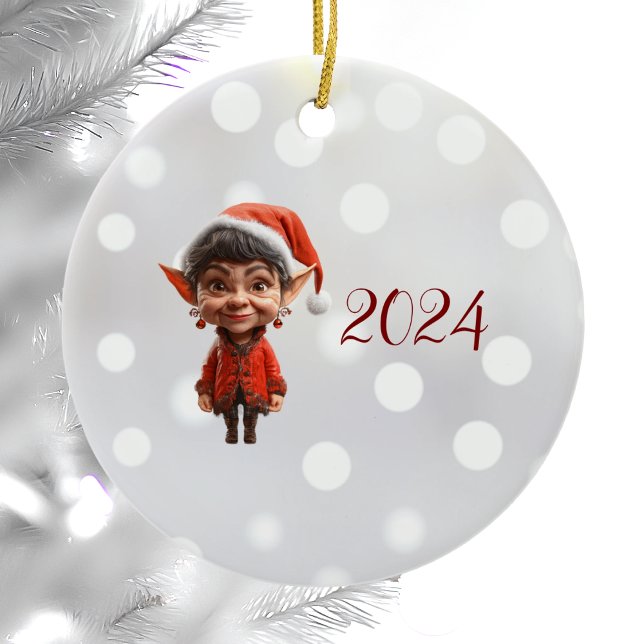 ¡En Eso! Ornamento cerámico Elf navidades (Subido por el creador)