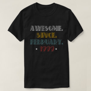 En febrero de 1999 camiseta 20 años del vigésimo