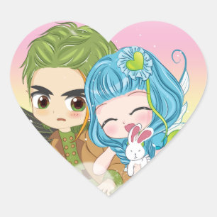 En Forma De Corazón Fe Familia Pegatina Amor - Encantador x Abhor