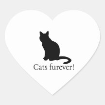 Gatos más pegatina