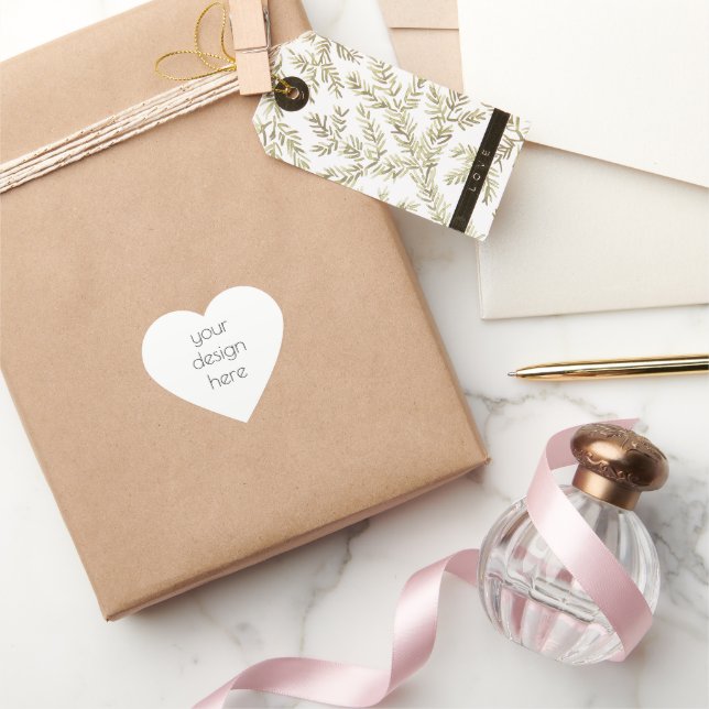 En Forma De Corazón Pegatina (Regalar)