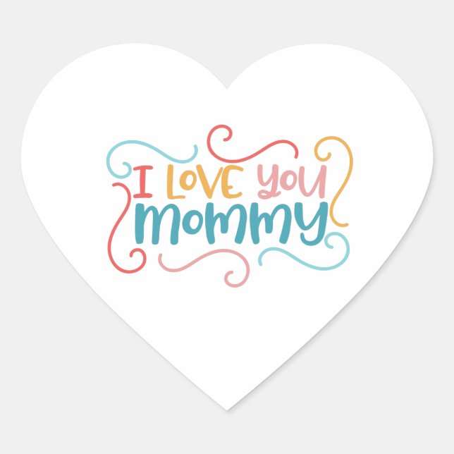 En Forma De Corazón Pegatina (Anverso)