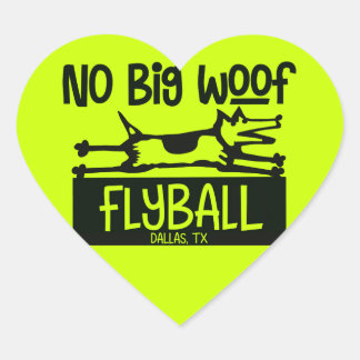 En Forma De Corazón Pegatina NBW