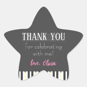 En Forma De Estrella Pegatina