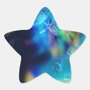 En Forma De Estrella Pegatina Stardust Star