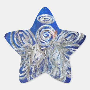 En Forma De Estrella Twinkle Angel Pegatina