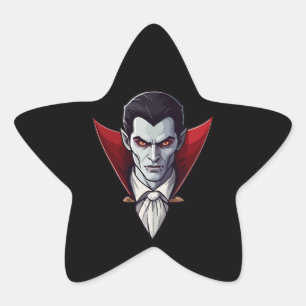 En Forma De Estrella 🦇 Vampiro gótico Pegatina negro 🖤 🎃