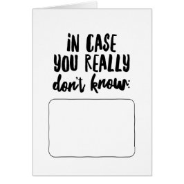 En Funda, Realmente No Sabes...