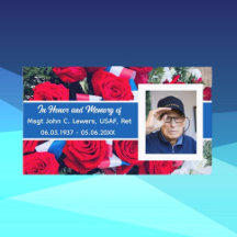 En honor a la tarjeta de memoria de veteranos