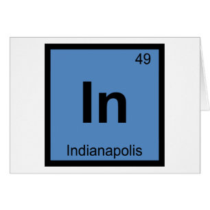 En - Indianapolis Indiana Química Tabla Periódica