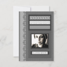 en invitaciones amorosas del servicio funerario de