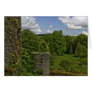 En Irlanda, en Blarney Castle una torre de piedra