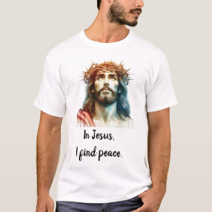 En Jesús, encontré la camiseta de lujo Peace Royal