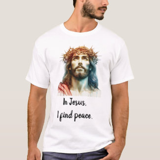 En Jesús, encontré la camiseta de lujo Peace Royal