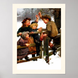 "En la bahía". Arte vintage de Arthur Elsley