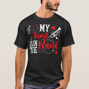 En La Banda Trompeta Mamá De Una Camiseta De Mamá 