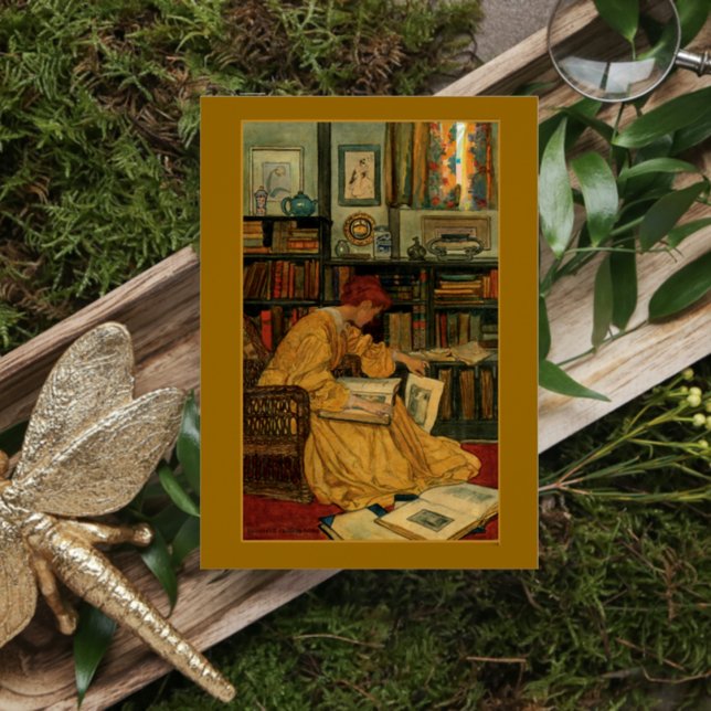 En la biblioteca (Subido por el creador)