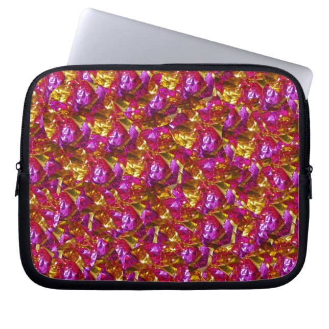 En la bolsa electrónica rosa (Frente)