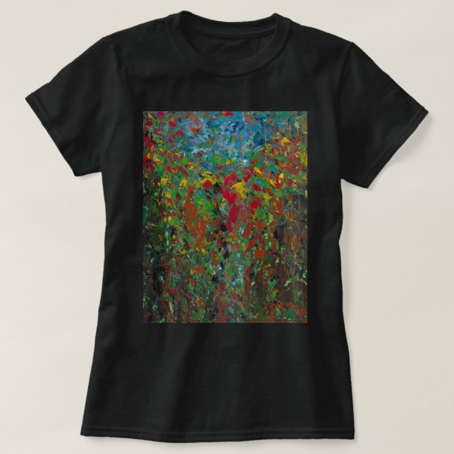 En la camiseta azul de Darin Jones (Diseño del anverso)