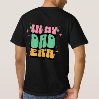 En la camiseta de la era de mi papá, papás camisas