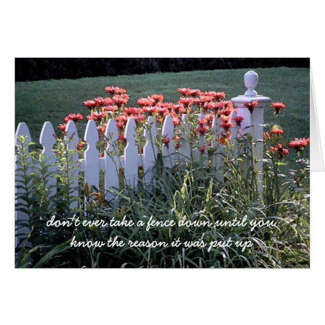 En la cerca (Anverso (Horizontal))