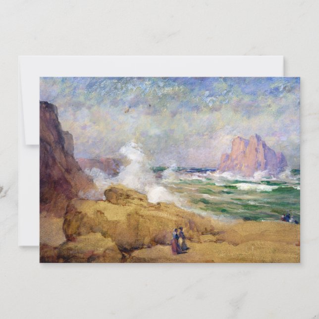 En la costa de California | William Henry Holmes (Anverso)