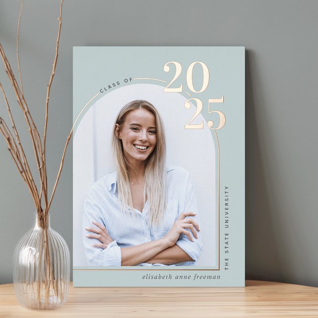 En la curva | Invitación de graduación de Relieve  (Subido por el creador)