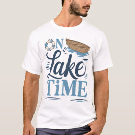 En la hora del lago, camiseta de vacaciones de ver