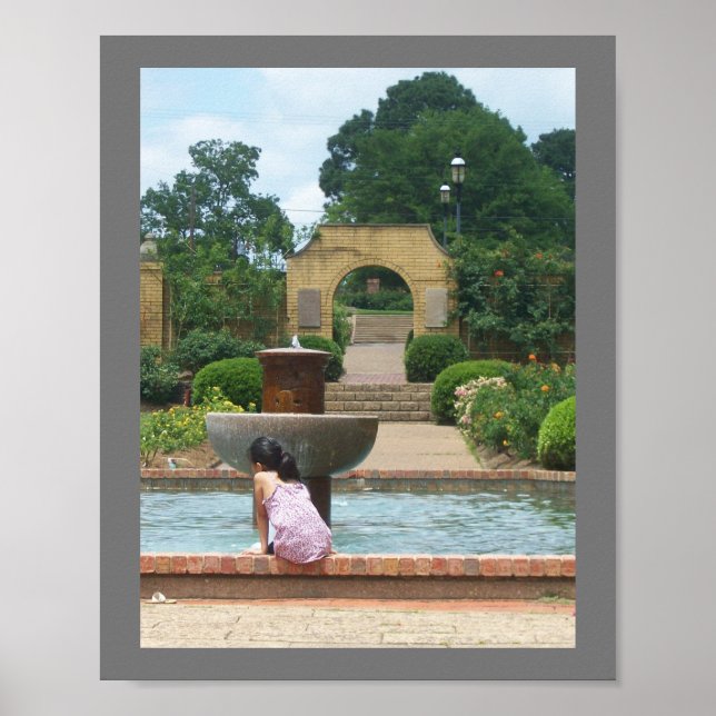 En la impresión de los jardines (Frente)