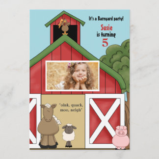 En la invitación de la fiesta de cumpleaños de la