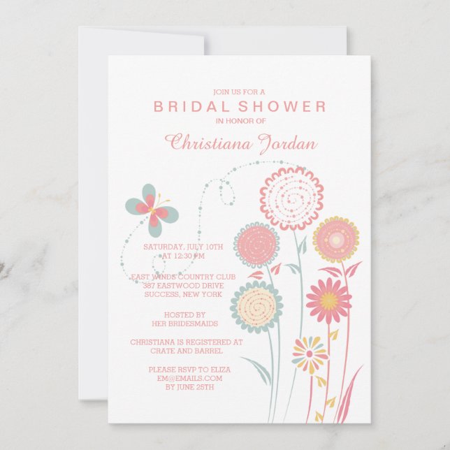 En la invitación del jardín (Anverso)