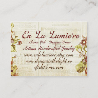 En La Lumiere visita tarjeta septiembre de 2012