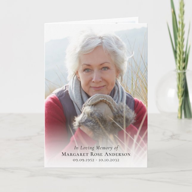 En la memoria amorosa Collage de fotos obituario N (Anverso)