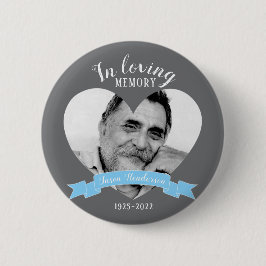 En la memoria amorosa foto botón de la cinta azul 